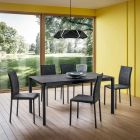 Extendable table up to 240 cm with Laminam top Made in Italy - Maltese Viadurini