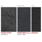 Extendable table up to 240 cm with Laminam top Made in Italy - Maltese Viadurini