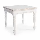 Extendable Table Up to 240 cm in Mango Wood and Mdf Homemotion - Tongo Viadurini