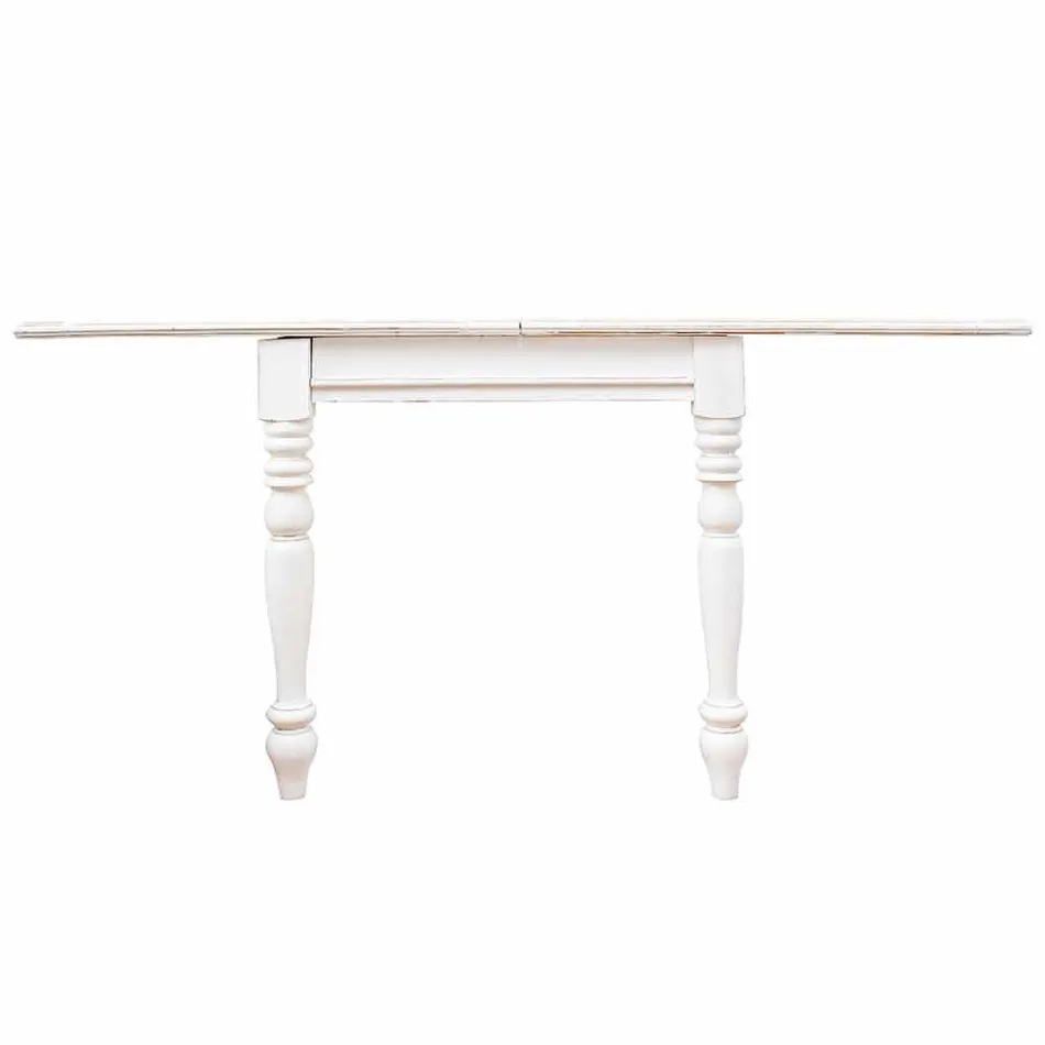 Extendable Table Up to 240 cm in Mango Wood and Mdf Homemotion - Tongo Viadurini