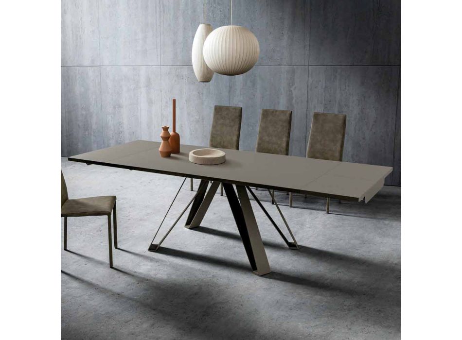 Extendable Table Up to 280 cm in Fenix Made in Italy, Precious - Aresto Viadurini