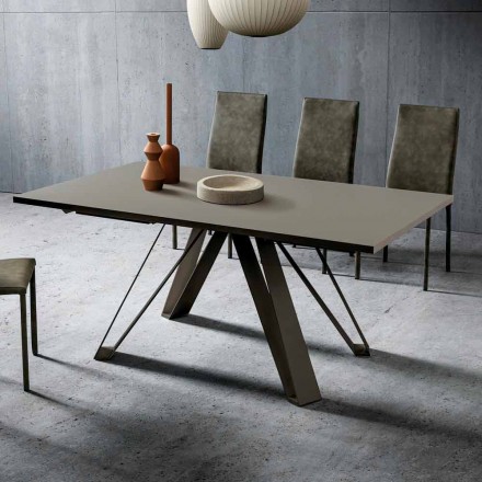 Extendable Table Up to 280 cm in Fenix Made in Italy, Precious - Aresto Viadurini