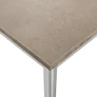 Extendable table up to 3 meters in aluminum and Urbino melamine Viadurini