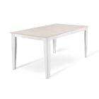 Extendable table up to 316 cm in Melamine and Metal Base - Incense Viadurini