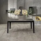 Extendable table up to 316 cm in Melamine and Metal Base - Incense Viadurini