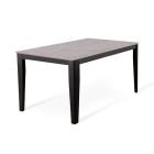 Extendable table up to 316 cm in Melamine and Metal Base - Incense Viadurini