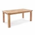 Homemotion - Hunter Teak Wood Extendable Garden Table Up to 250 cm