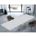Modern Extendable 14-Seater Table with Laminate Top Made in Italy - Ezzellino Viadurini