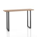 High Bar Table in Steel and MDF - Orange