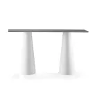 Outdoor High Table with Rectangular Top in Hpl Made in Italy - Forlina Viadurini