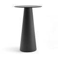 Outdoor High Table with Round Top in Hpl Made in Italy - Forlina