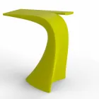 Design high outdoor table H 100 cm, in polyethylene, Wing Vondom Viadurini