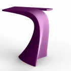 Design high outdoor table H 100 cm, in polyethylene, Wing Vondom Viadurini