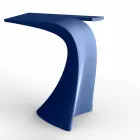 Design high outdoor table H 100 cm, in polyethylene, Wing Vondom Viadurini