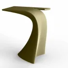 Design high outdoor table H 100 cm, in polyethylene, Wing Vondom Viadurini