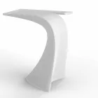 Design high outdoor table H 100 cm, in polyethylene, Wing Vondom Viadurini