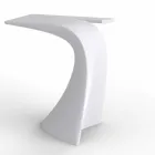 Design high outdoor table H 100 cm, in polyethylene, Wing Vondom Viadurini