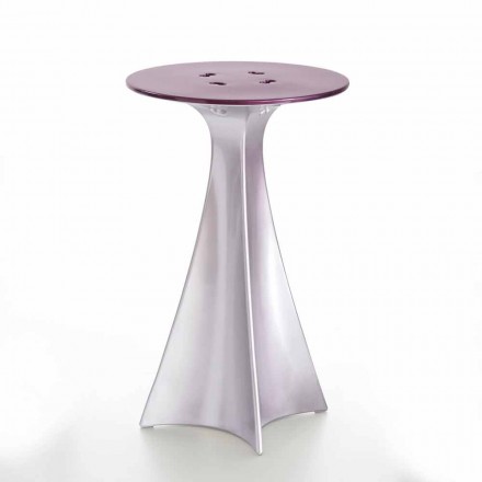 Modern Design High Table, in Polyethylene - Jet Next by Slide Viadurini