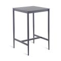 Aluminum Outdoor Square High Table Made in Italy - Nymeria