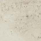 Table with Wooden Base and Light Travertine Ceramic Top - Infinity Viadurini