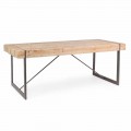 Homemotion Industrial Style Fir Wood Table - Wallie