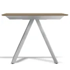 Extendable Console Table up to 325 cm in Made in Italy Laminate - Dalmatian Viadurini