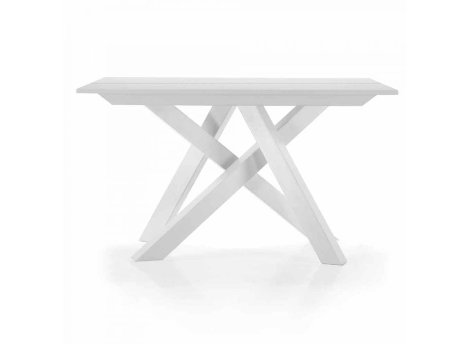 Extendable Console Table up to 325 cm in Melamine Made in Italy - Settimmio Viadurini