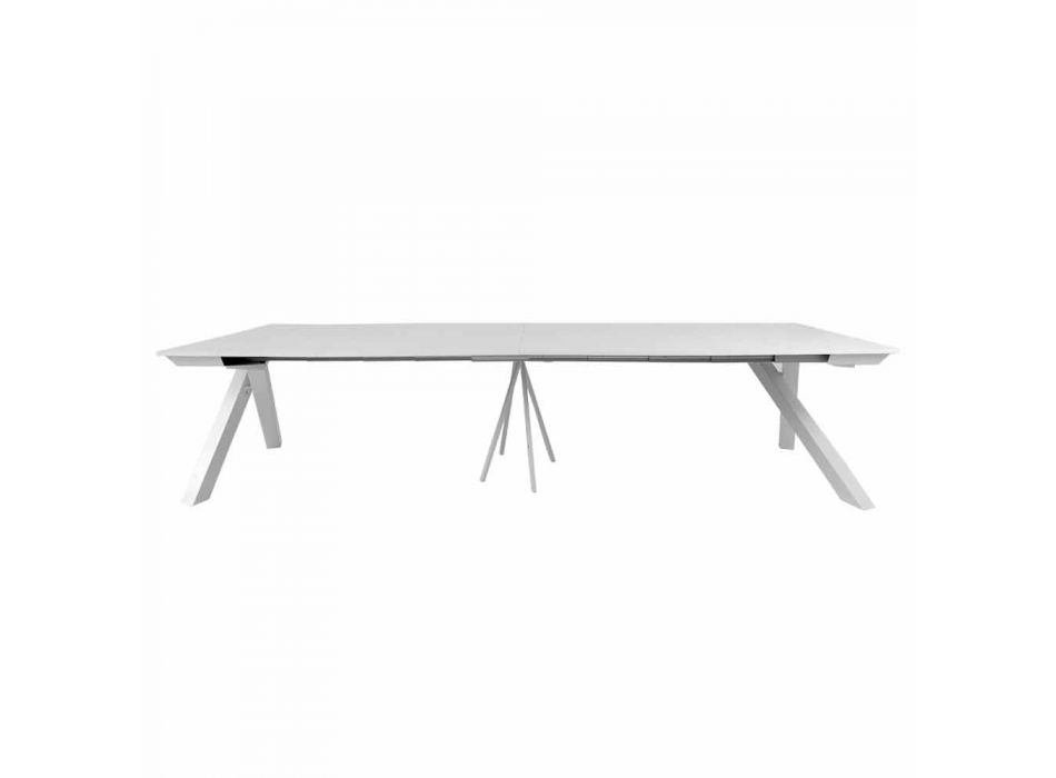 Extendable Console Table up to 325 cm in Melamine Made in Italy - Settimmio Viadurini