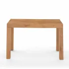 Extendable Console Table in Veneered Wood Made in Italy - Gordito Viadurini