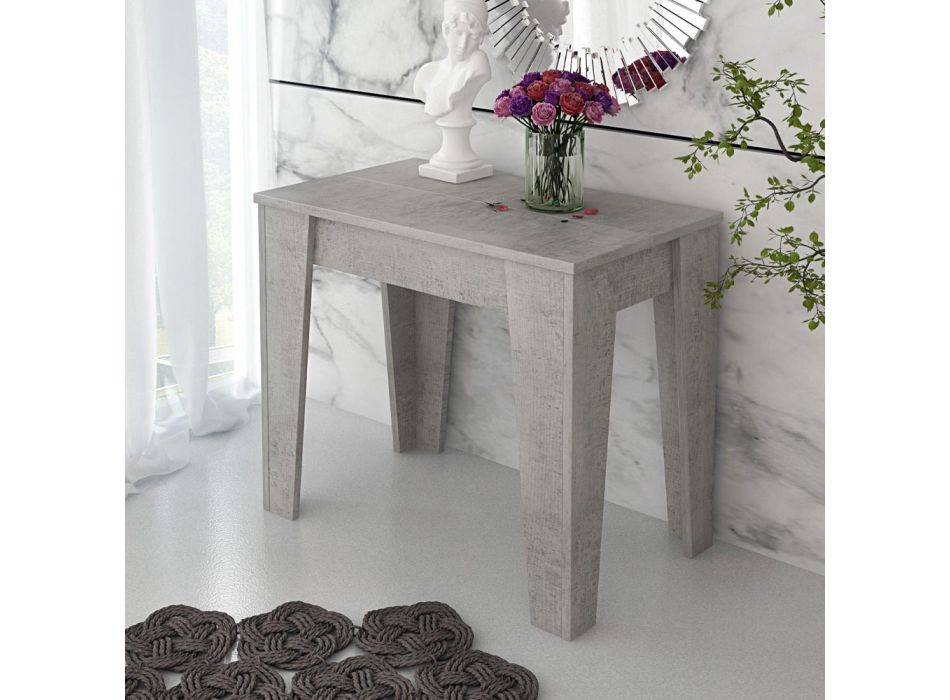 Console Table in Ecological Wood Particle Panels - Curio Viadurini