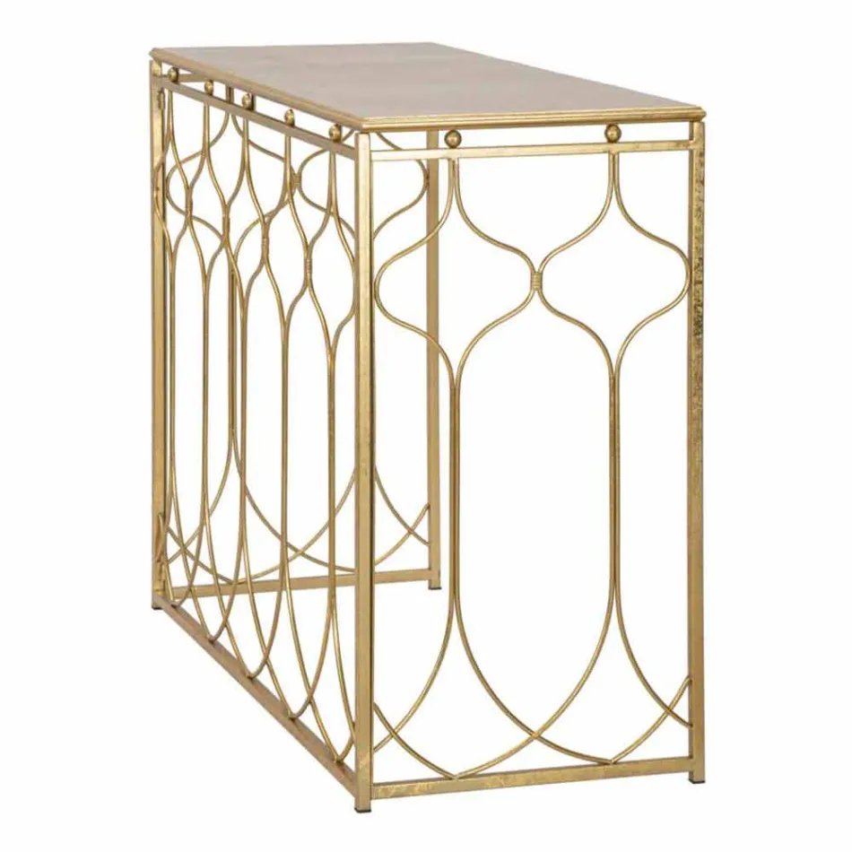 Modern Design Rectangular Iron Console Table - Karine Viadurini