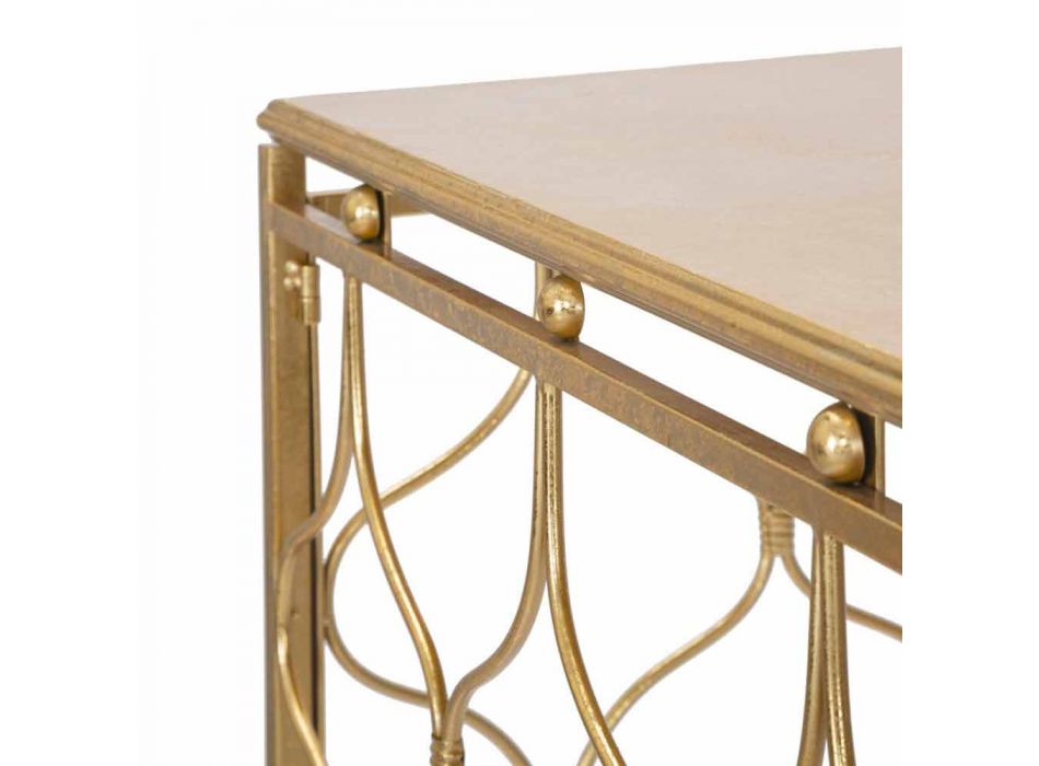 Modern Design Rectangular Iron Console Table - Karine Viadurini