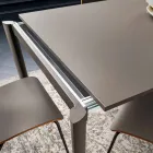 Extendable Kitchen Table Up to 240 cm in Fenix Made in Italy - Maltese Viadurini