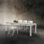 Extendable Kitchen Table up to 240 cm in fine HPL Made in Italy - Jupiter Viadurini