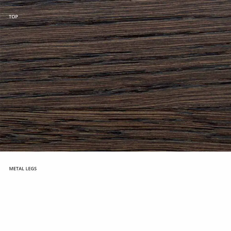 Made in Italy design solid wood kitchen table, Dionigi Viadurini