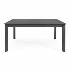 Extendable Outdoor Table Up to 160 cm in Aluminum Homemotion - Andries Viadurini