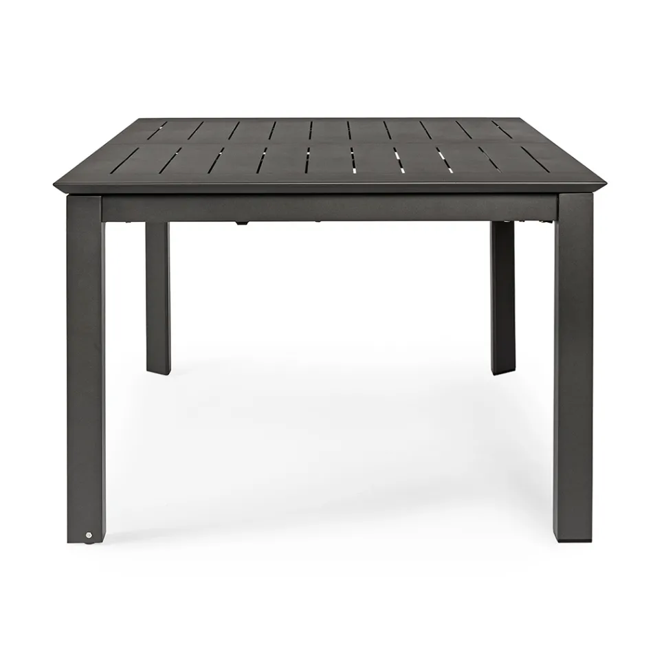 Extendable Outdoor Table up to 160 cm in Aluminium, Homemotion - Andries Viadurini