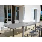 Extendable Outdoor Table Up to 280 cm in Metal Made in Italy - Dego Viadurini