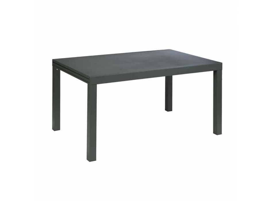 Extendable Outdoor Table Up to 280 cm in Metal Made in Italy - Dego Viadurini
