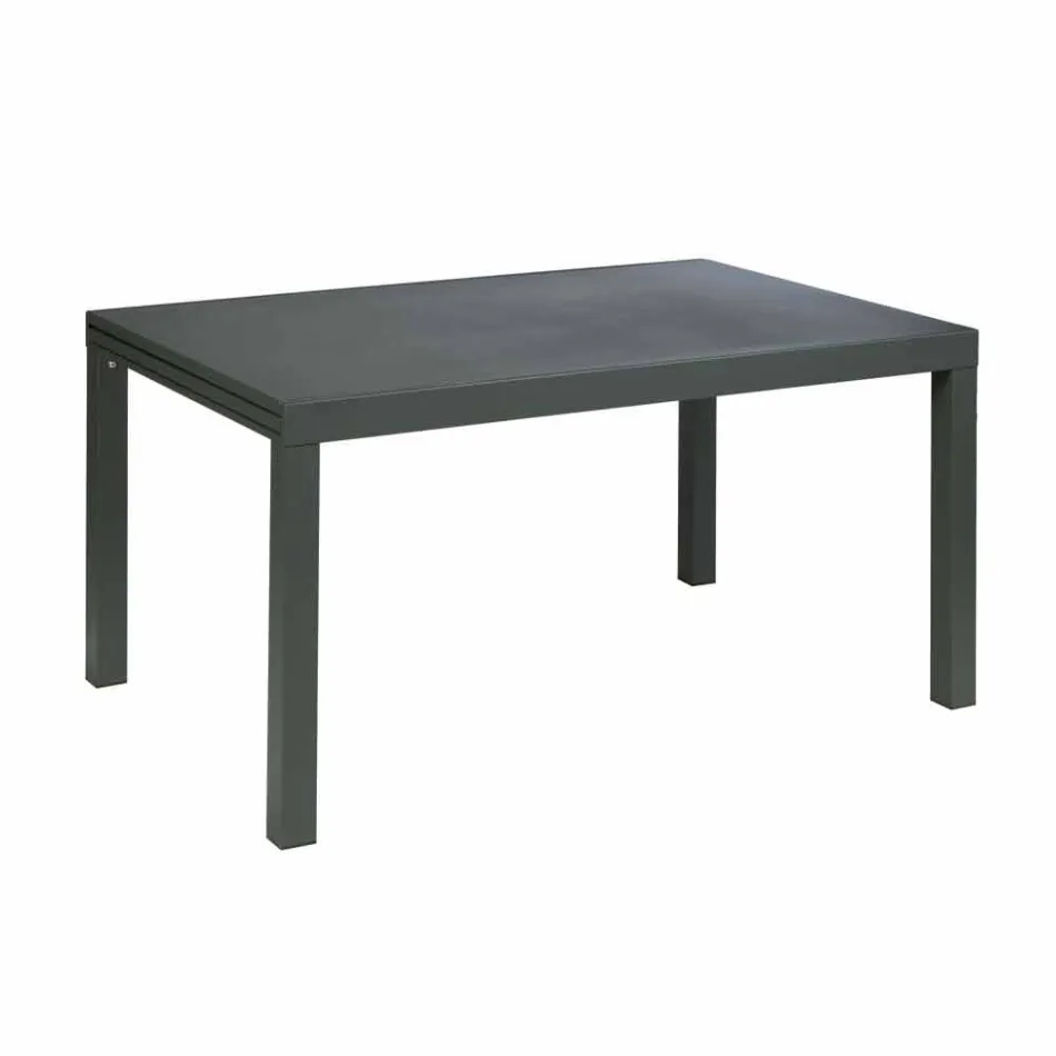 Extendable Outdoor Table Up to 280 cm in Metal Made in Italy - Dego Viadurini