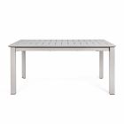 Extendable Outdoor Table in Aluminum Modern Design Homemotion - Casper Viadurini
