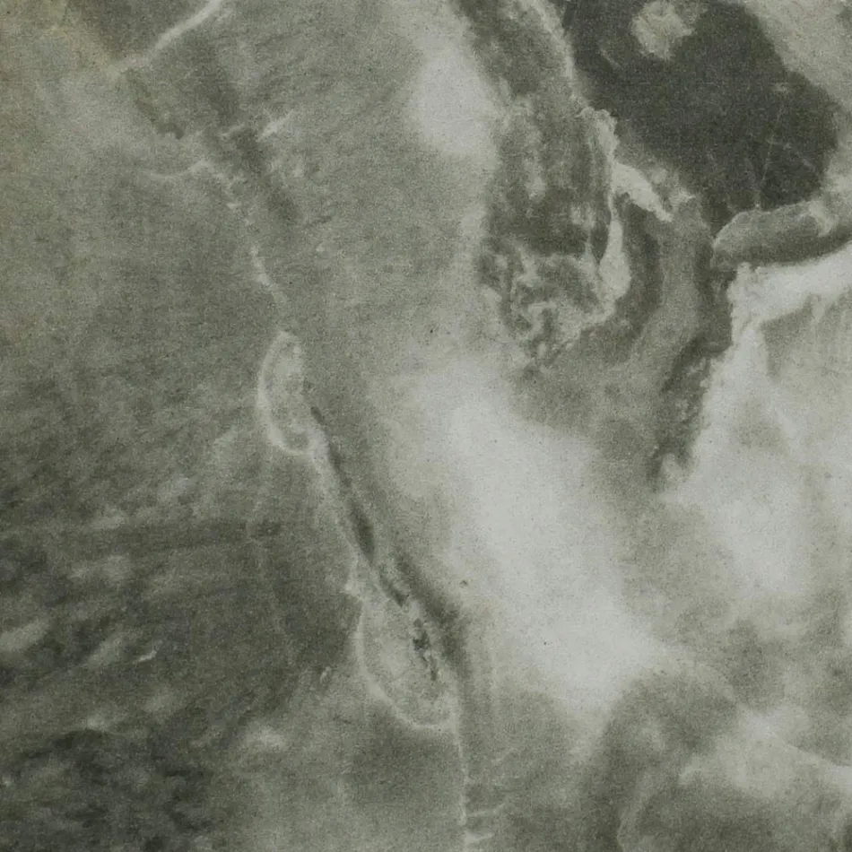 Outdoor Table with Wooden Base and Orobico Luxe Ceramic Top - Infinity Viadurini