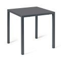 Outdoor Table with Galvanized Steel Structure Made in Italy - Azul
