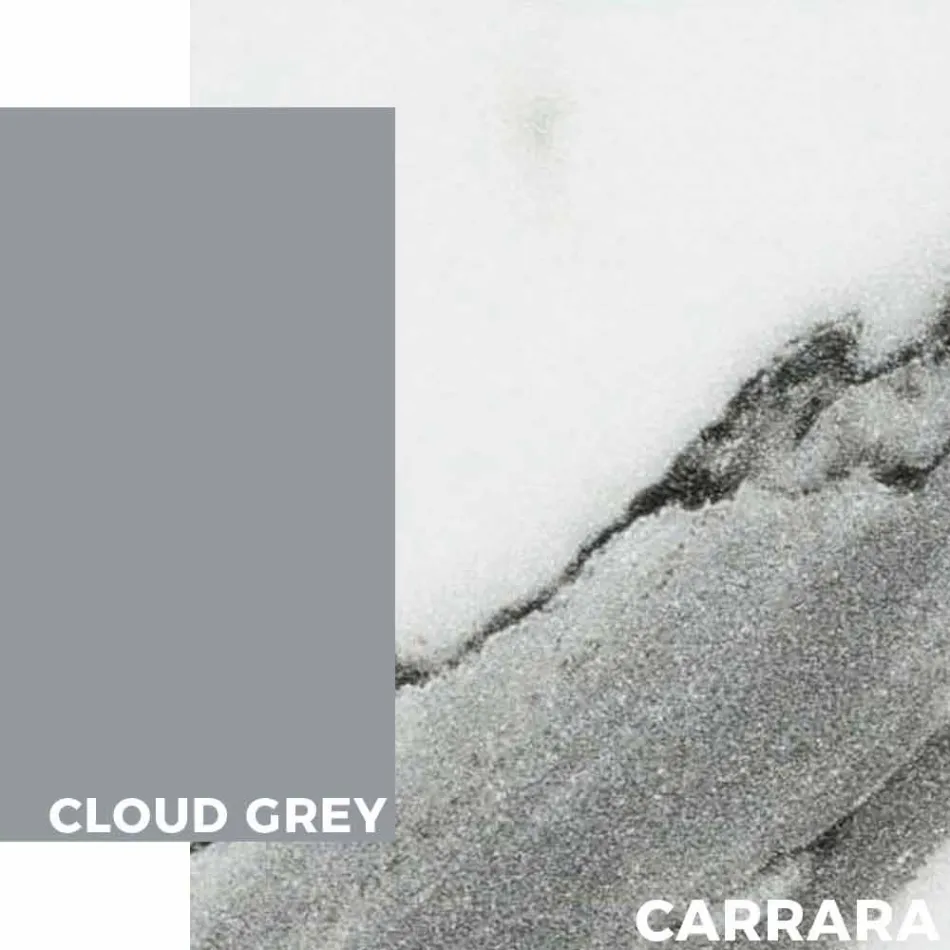 Outdoor Table in Aluminum of Modern Design for Garden - Mississippi2 Viadurini