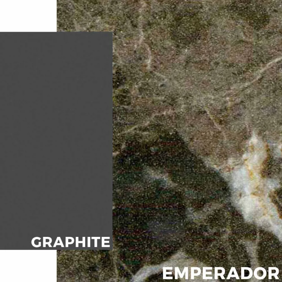 Outdoor Table in Aluminum of Modern Design for Garden - Mississippi2 Viadurini