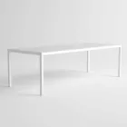 Outdoor Table in Aluminum of Modern Design for Garden - Mississippi2 Viadurini