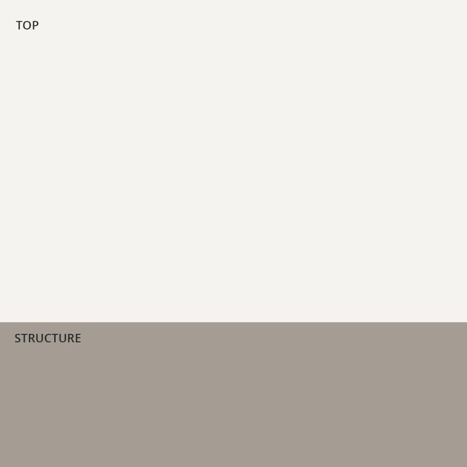 Modern Outdoor Table in Hpl and Matt Polyethylene Made in Italy - Forlina Viadurini