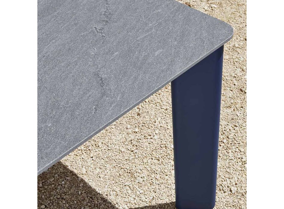 Outdoor Table Top Hpl or Ceramic Made in Italy - Plinto by Varaschin Viadurini