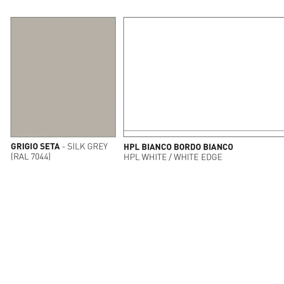 Outdoor Table Top Hpl or Ceramic Made in Italy - Plinto by Varaschin Viadurini