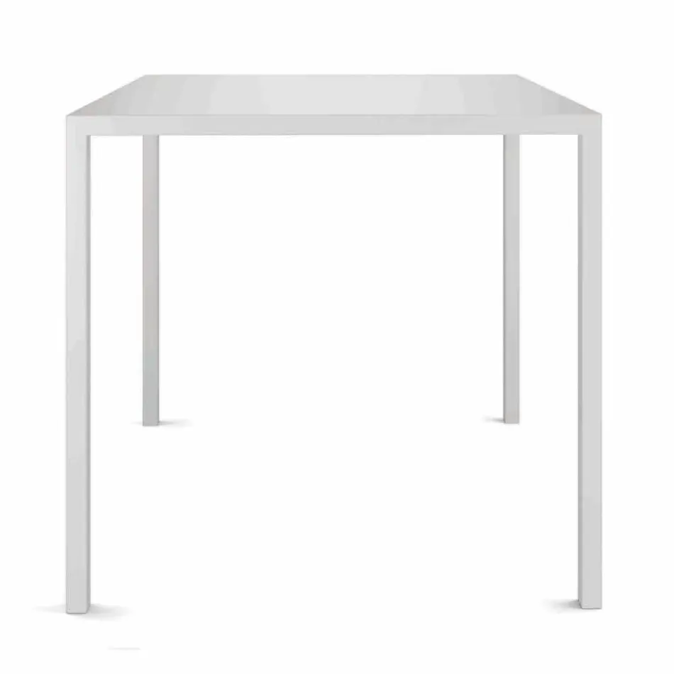 Square Outdoor Table Made in Italy - Benedict Viadurini